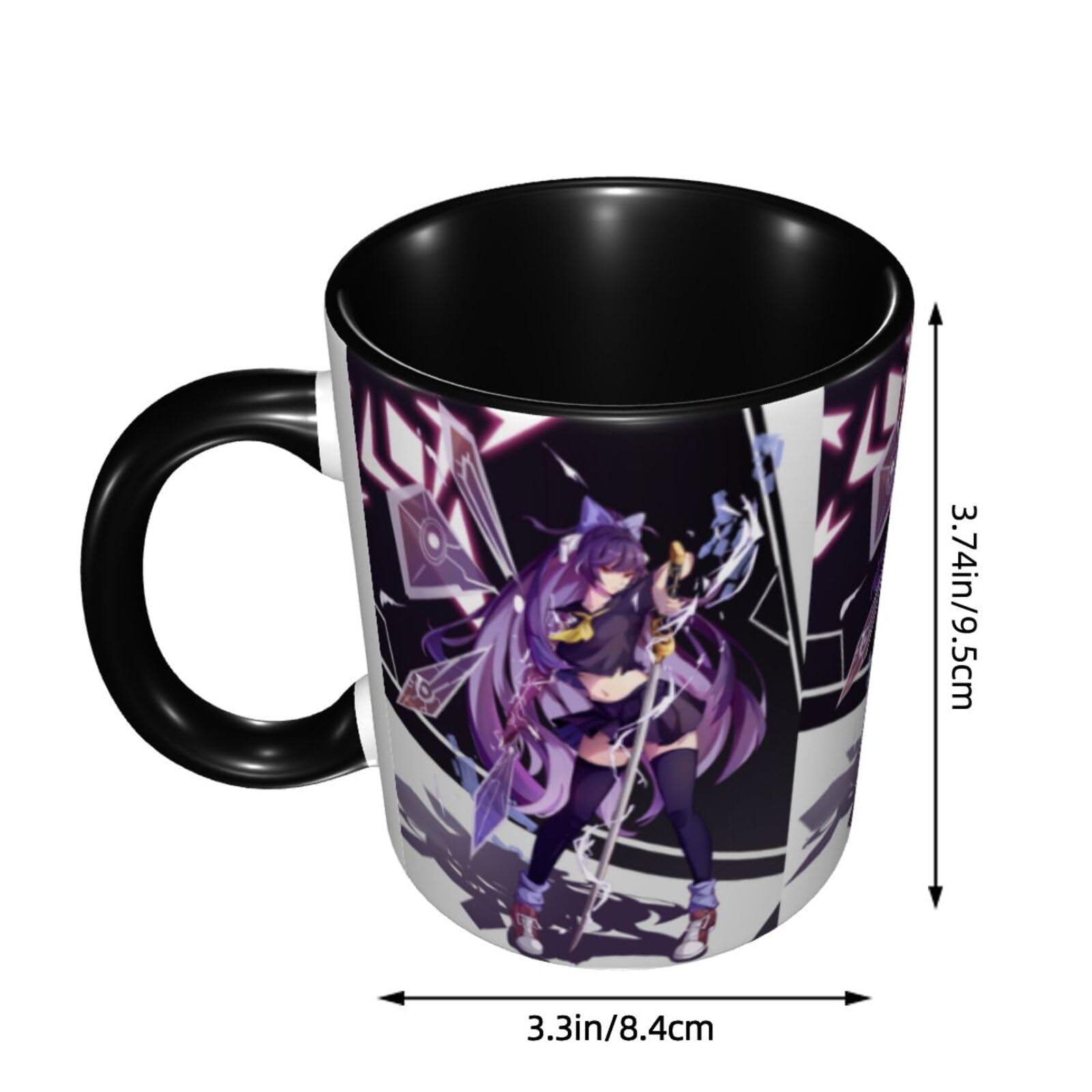 未使用】雷電芽衣 マグカップ 「ローソン×崩壊3rd」