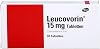 Leucovorin 15 mg Tablets Pack of 10 Tablets