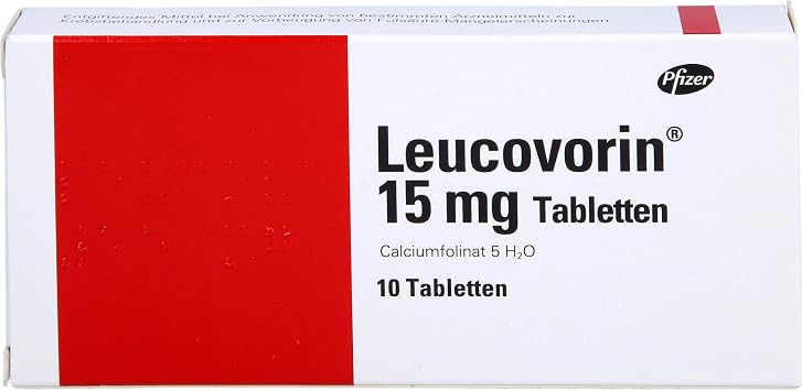 Leucovorin 15 mg Tablets Pack of 10 Tablets
