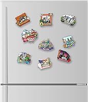 Vista 5 de Imán de madera para refrigerador de Filadelfia, Pensilvania, Estados Unidos, América, colección de madera, 3D, hecho a mano, recuerdos de la ciudad