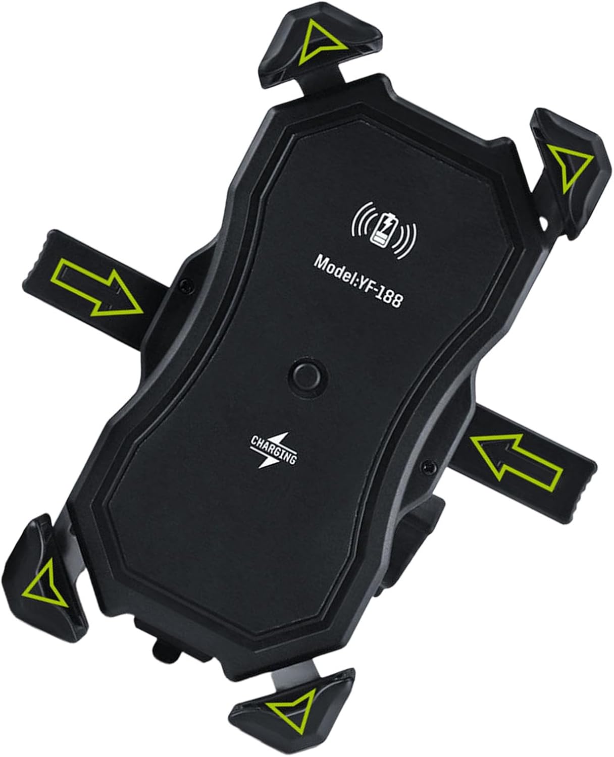 Bike Phone Holder 18W Fast Charging Rotatable Design Polyurethane Motorbike Phone Owner with Single Second