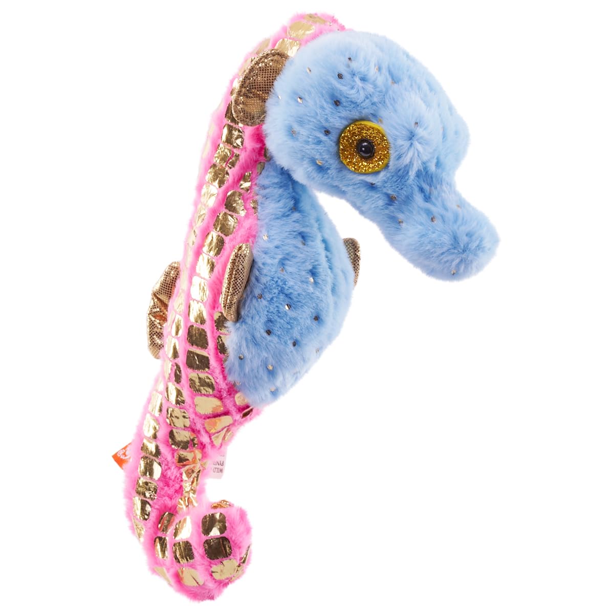 WILD REPUBLIC Foilkins Jr, Blue Seahorse, Stuffed Animal, 6 Inches, Gift for Kids, Plush Toy, Fill is Spun Recycled Water Bottles (B0CGM19553) Amazon Price History, Amazon Price Tracker
