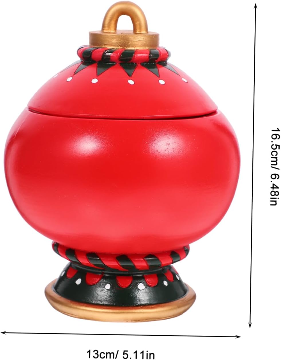 Christmas Snack Bowl Mini Resin Crafts Adorable Candy Holder for Holiday Decor for Christmas Parties Lightweight and Decorative Xmas Ornament