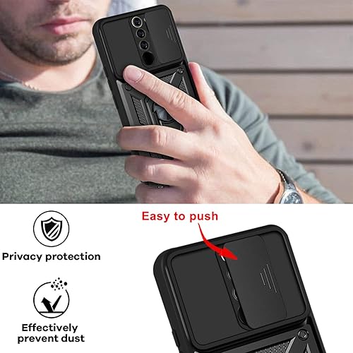 Vista 200 de Carcasa de soporte compatible con Motorola Razr 2023, con cubierta deslizante para lente de cámara compatible con Motorola Razr 40 5G 2023 XT2323-1