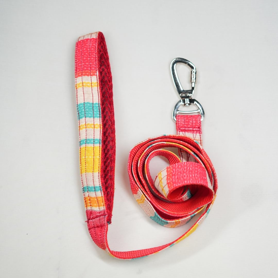 Unleash Waterproof Leash for Dogs - Strong and Durable Dog Leash - Walking & Running Leash for Pet Dogs- Multicolor (Width 2.5cm,-Length 150cm) (Multi Color- Red Design) (B0D7ZW8NLY) Amazon Price History, Amazon Price Tracker