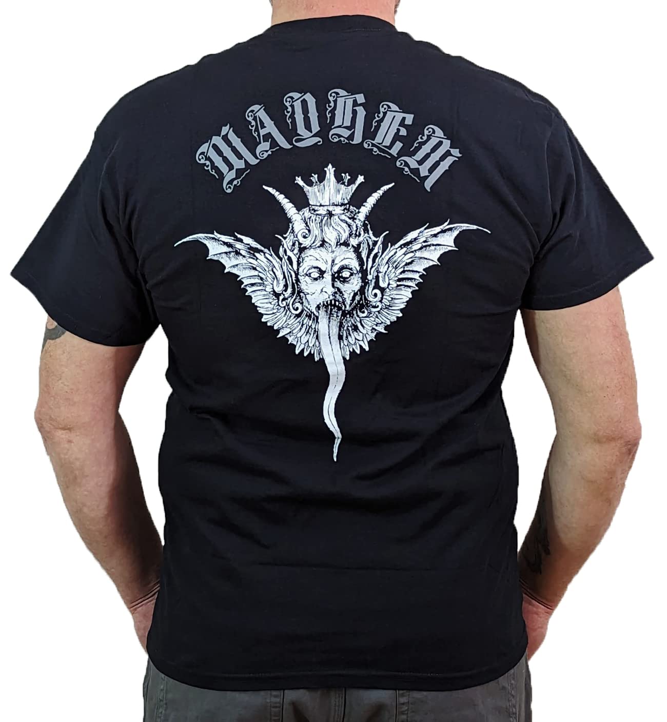 Mayhem (Winged Demon) Men's T-Shirt Black