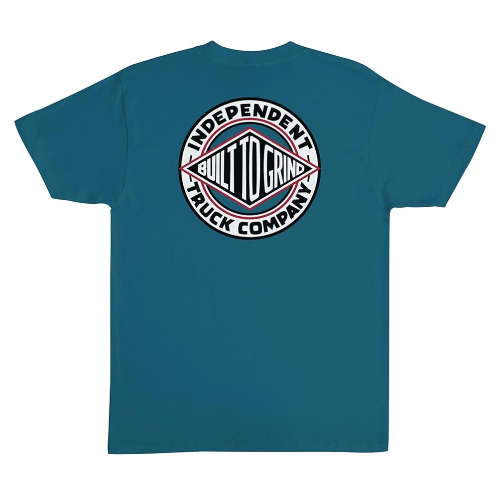 【INDEPENDENT】 Seal Summit T-Shirt - Sky INDEPENDENT Men's Short Sleeve T-Shirt BTG Summit Skate T