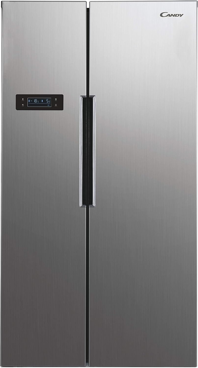 Frigorifero Side by Side No Frost, 521 Litri, Classe A++, Inox - Candy CHSVN 174X