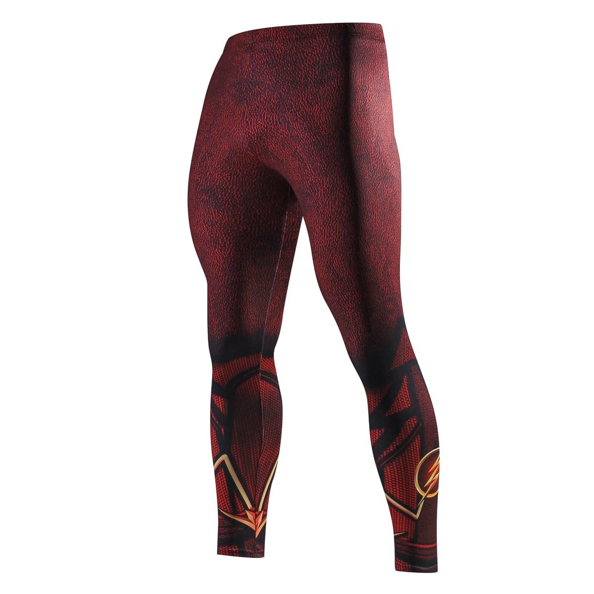Nessfit Mens Compression Superhero Tights Base Layer Leggings Gym Long Running Thermal Workout (Small, Superhero 2)