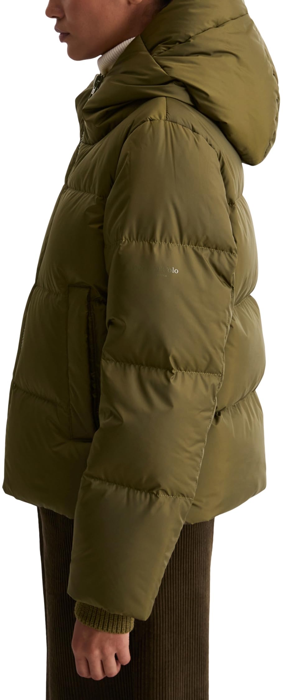 Marc OߴPolo Damen Daunenjacke mit Kapuze Regular Fit – Ansicht 2