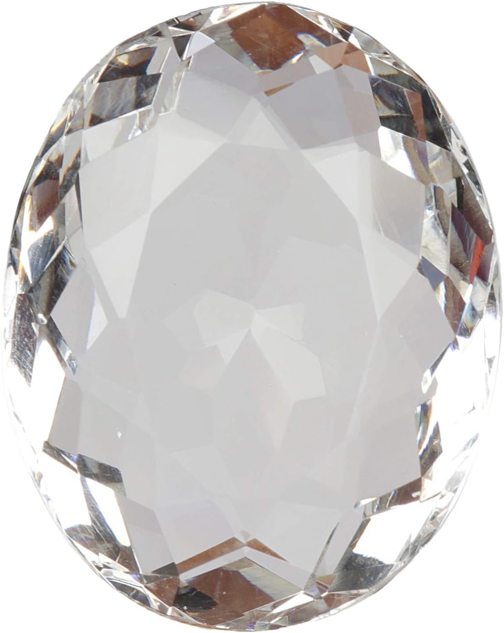 REAL-GEMS88.00 Ct White Topaz Oval Shaped Used for Jewelry Making