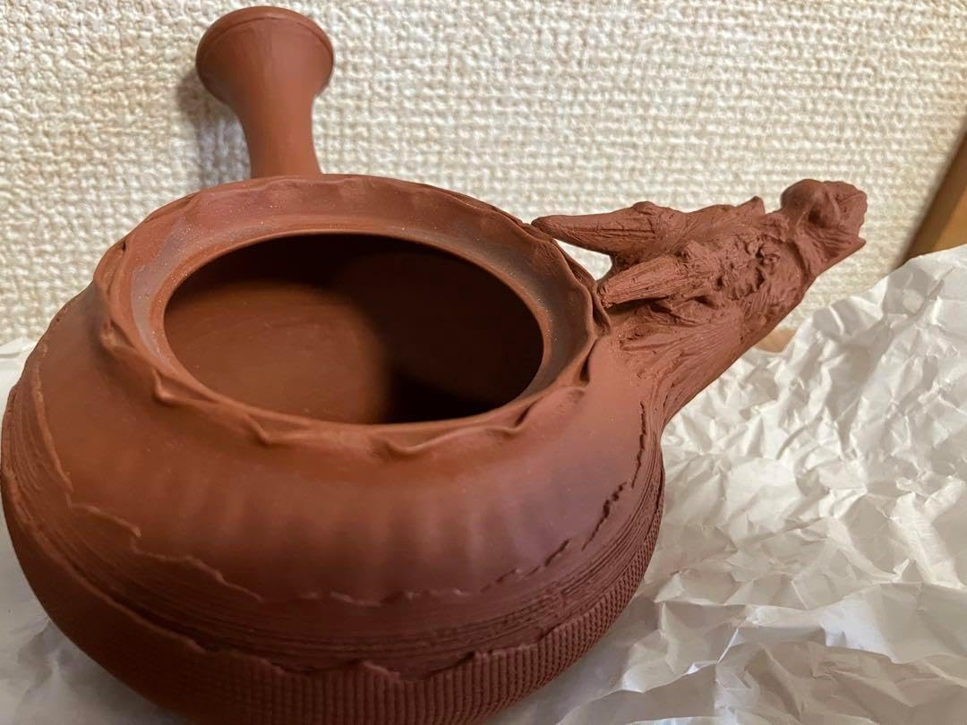 森田伯勇さん て作り 龍形急須 常滑焼