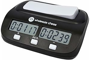 Basic Digital Chess Clock with Bonus and Delay