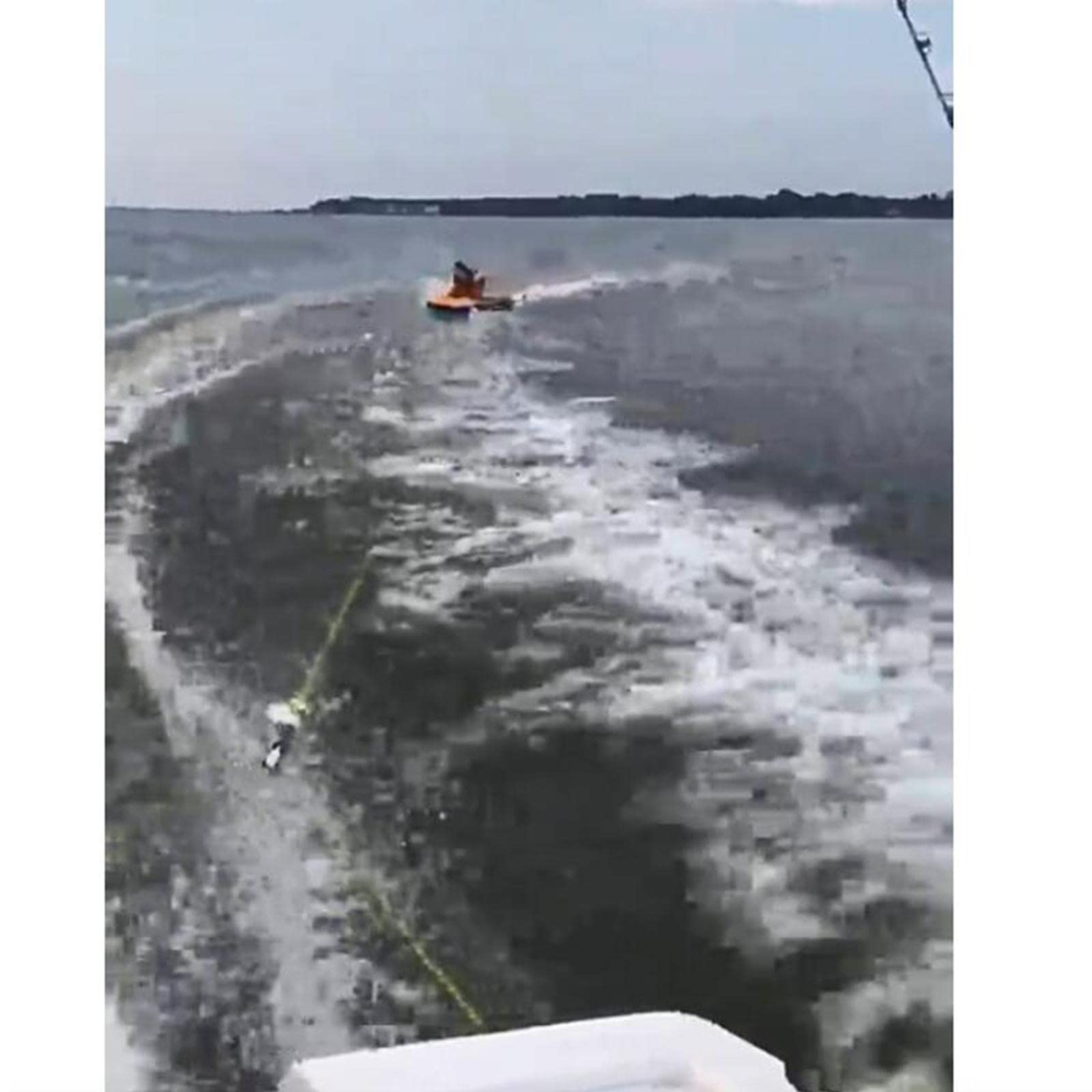 CALANDIS® Pulley Boat Tow Harness Watersports Rope 12 Feet for Boating Water Skiing