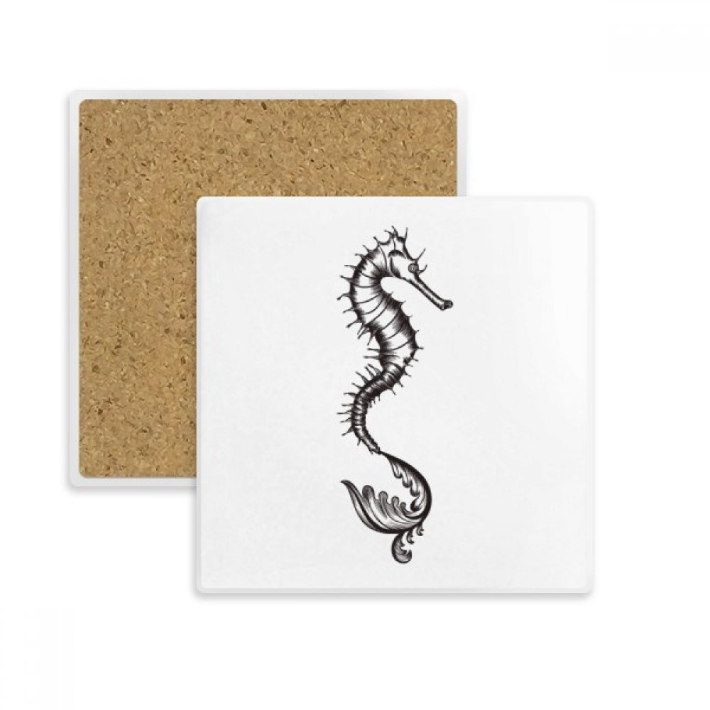 Dessous de verre hippocampe pour éliminer les taches d'eau et cercles sur vos tables