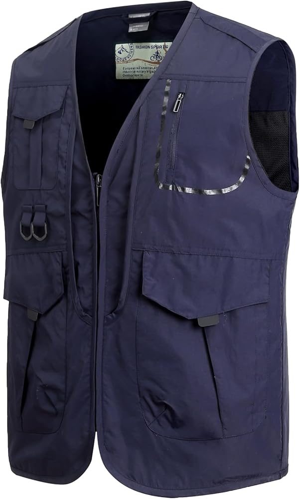 Glet De Pêche Léger Sans Manches Pour Homme, Vêtement D'extéreur