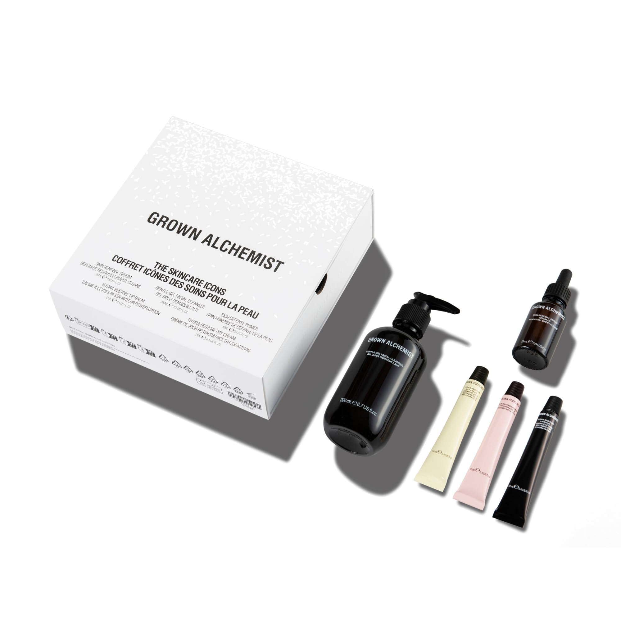 Grown Alchemist The Skincare Icons Kit, Skin Care Set, Hydrating Face Cleanser, Day Cream, Natural Lip Balm - Image 3