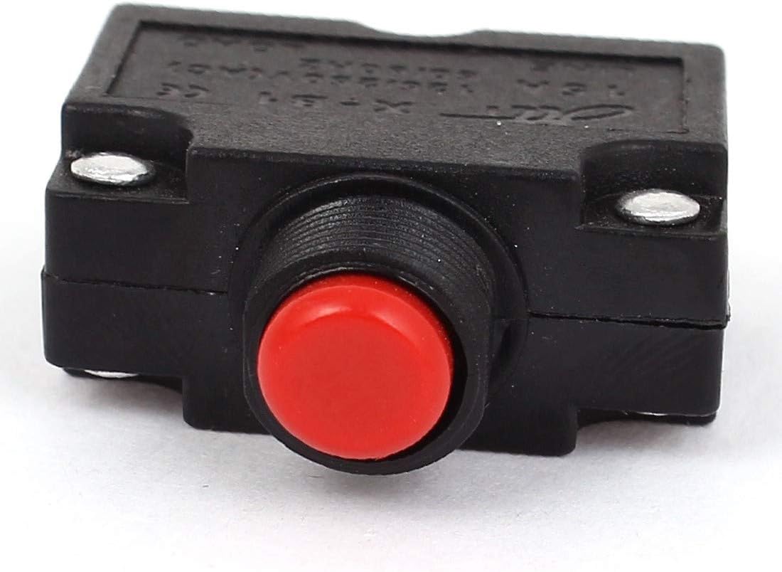 NEW LON0167 AC 125V/250V 15A Push Button Overload Circuit Breaker Protector for Air Compressor(A? 125_V / 220V For UAE 15A berlastschutzschalter mit Schutzschalter fr Luftkompressor