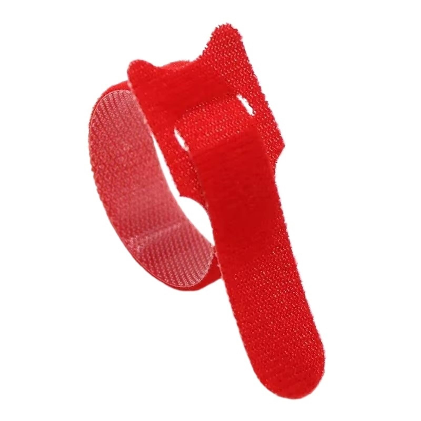 Zip Ties 100-500pcs Releasable Cable Organizer Ties Mouse Earphones Wire Management Nylon Cable Ties Reusable Loop Hoop Tape Straps Tie Long Cable Ties(Red,12x150mm 100PCS)