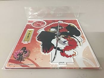 刀剣乱舞 静形薙刀 極 アクリルフィギュア 跪坐 アクリルスタンド 御伴散歩 刀剣乱舞-ONLINE- アクリルフィギュア (極・戦闘) 47：静形薙刀