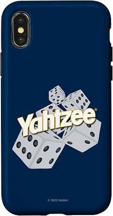 iPhone X/XS Yahtzee Large Dice with Logo Case