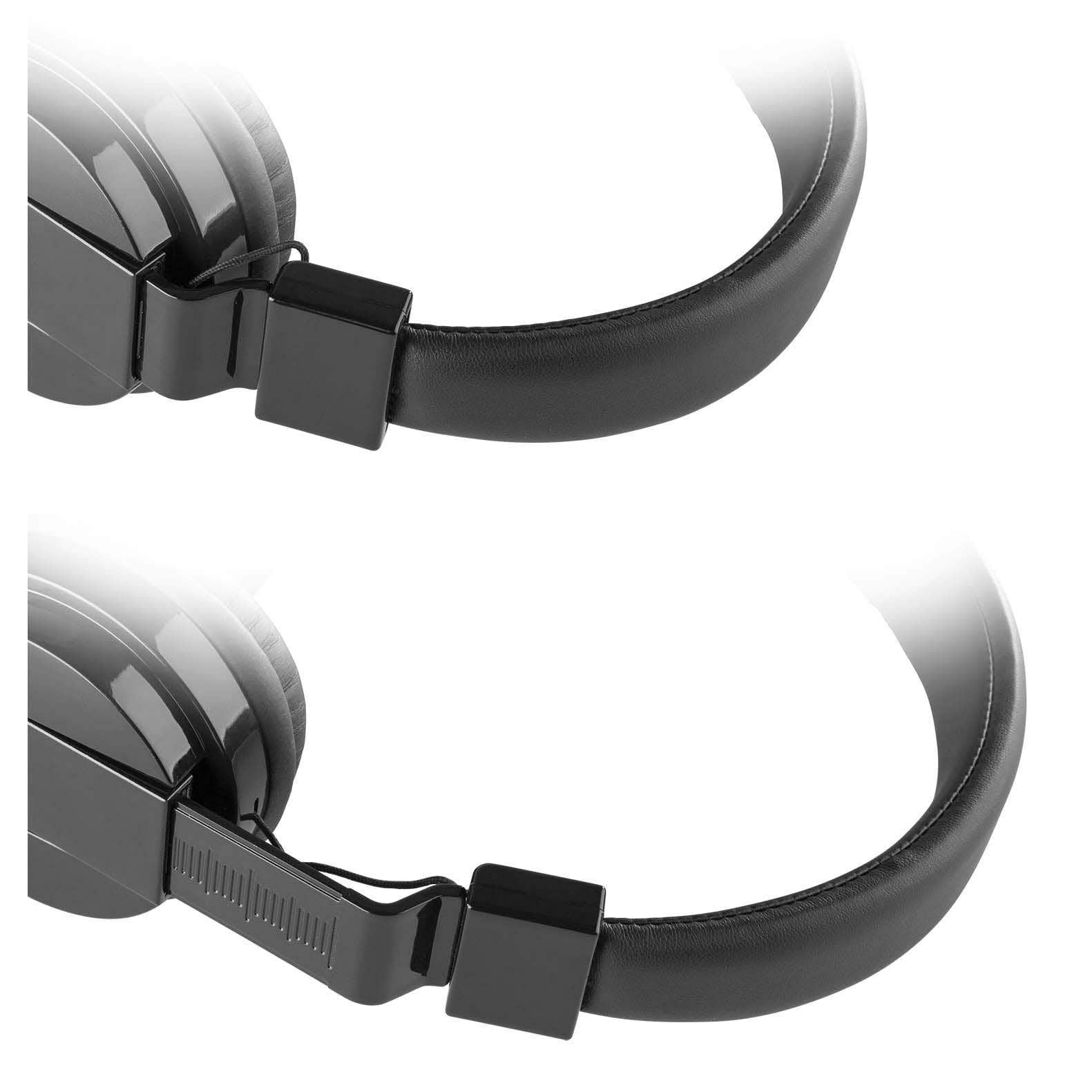 Vonyx VH120 y Fenton DM105 Set DJ con Auriculares Plegables con Graves potentes y micrófono dinámico con Cable de 3 m, Conectores Jack/XLR, Ideal para Mezclas y animación