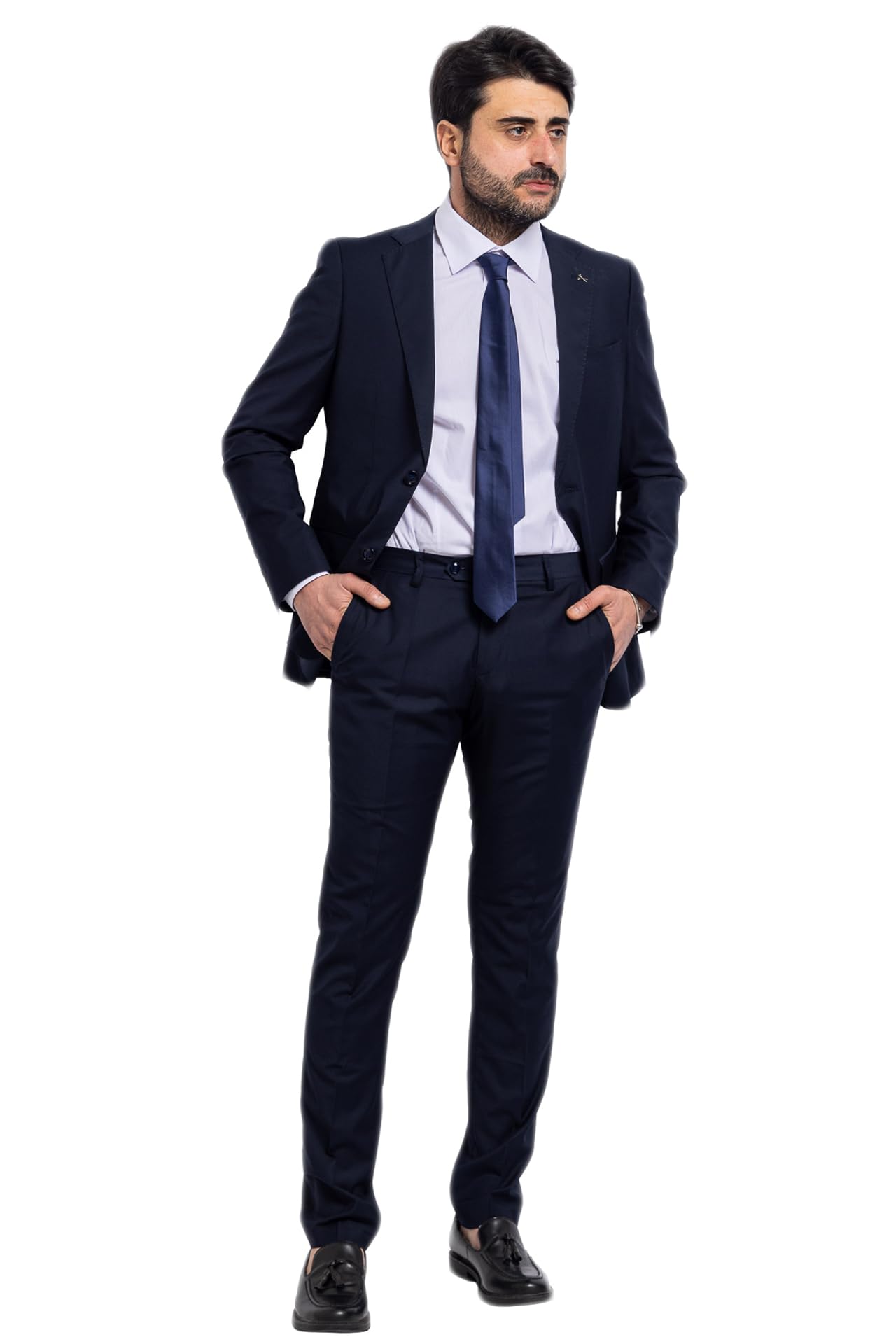 Abito Uomo Matrimonio Primavera Estate Vestito Completo Cerimonia Elegante VEQUE