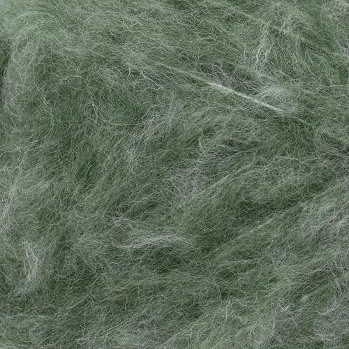Image of Lion Brand Yarn, Wool-Ease Aire Crochet Yarn, Sage, Green, 1 Pack