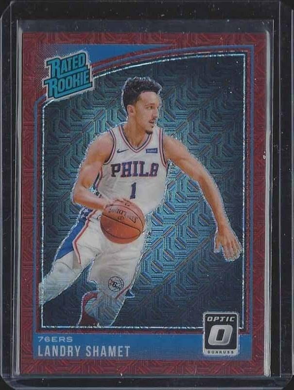 Landry Shamet 2018-19 Donruss Optic Choice Holo Rookie Rc #d 56/88 - Basketball Cards