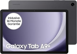 Samsung Galaxy Tab A9+ Wi-Fi Android-Tablet, 64 GB Speicherplatz, Großes Display, 3D-Sound, Simlockfrei ohne Vertrag, Graphite, Inkl. 3 Jahre Herstellergarantie