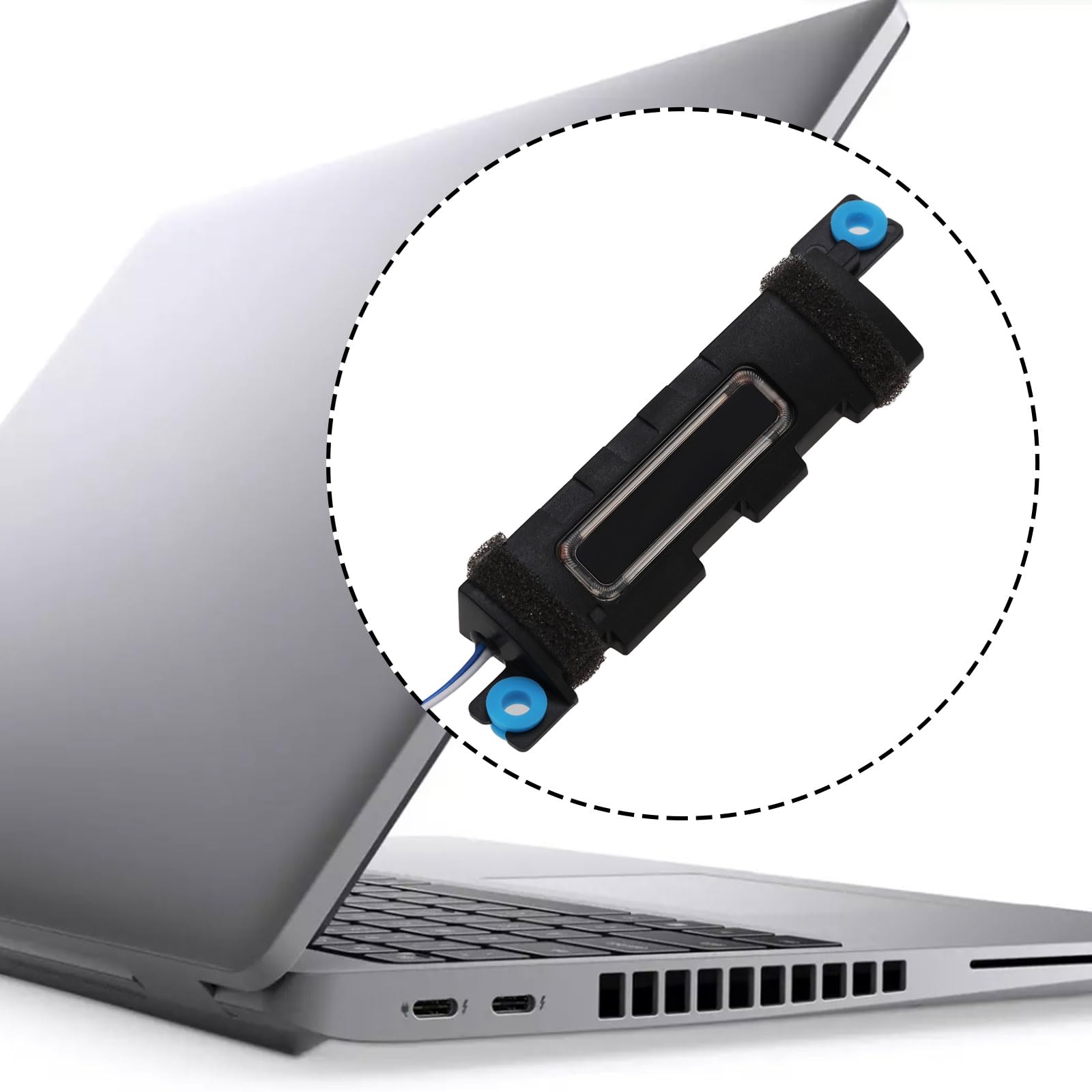 ECSiNG Altoparlante Integrato per Laptop Compatibile con dell Latitude 5520 5530 Compatibile con Precision 3560 3561