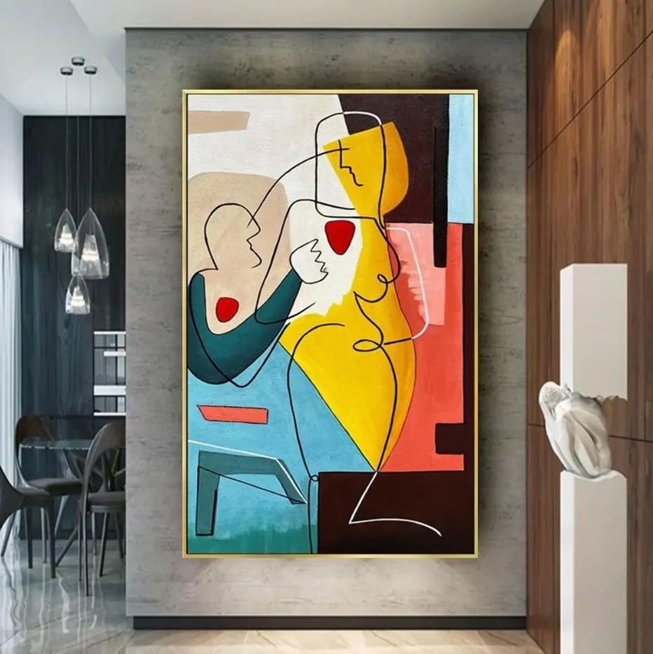 Affiche sur toile texturée scandinave classique de format 20x30 - 3