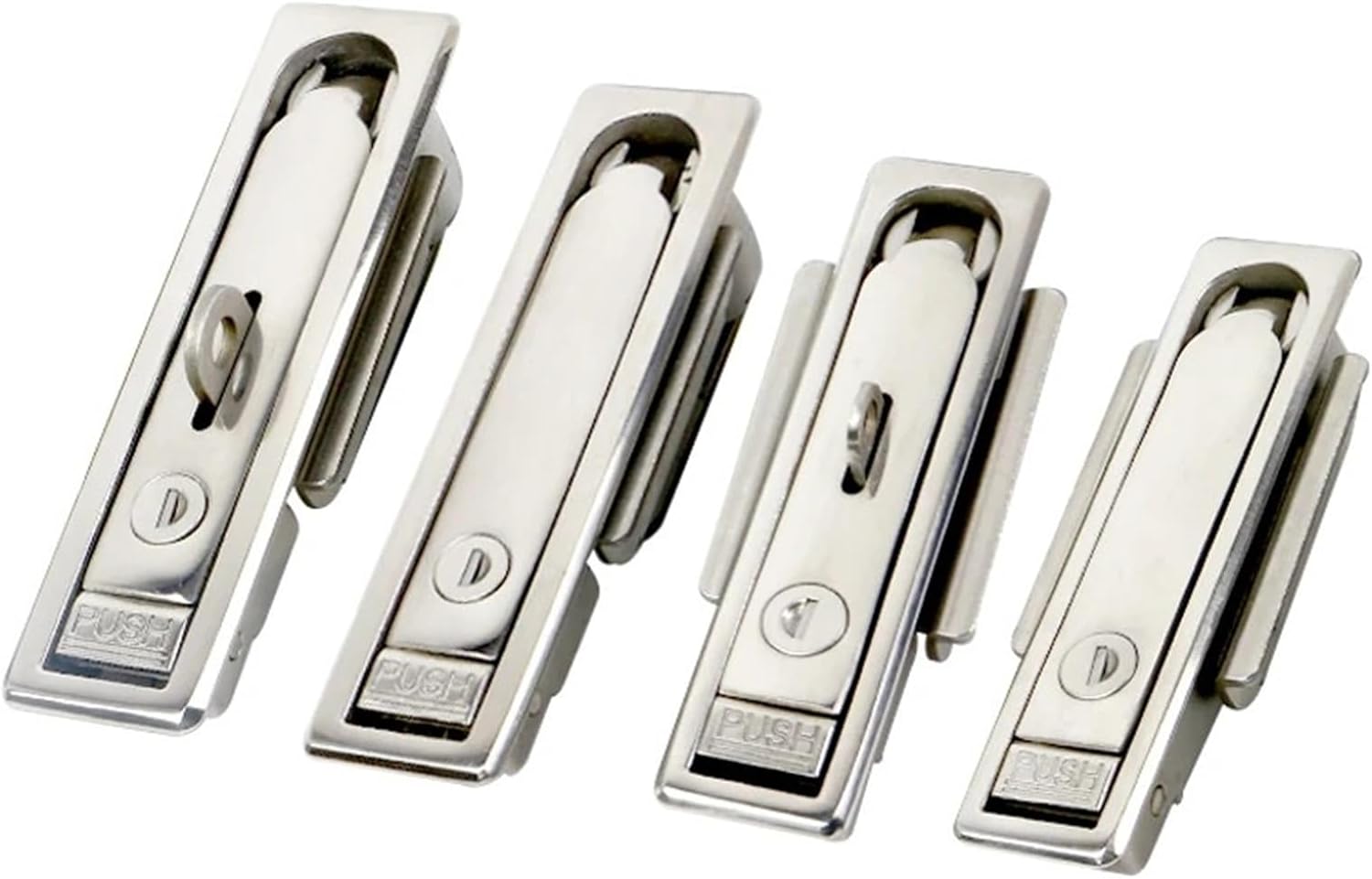 MS712 Plane Lock 316 Stainless Steel Ms713 with Hanging Optical Cable Junction Box Communication Cabinet Lock 1Pcs(MS713 Without Hook)