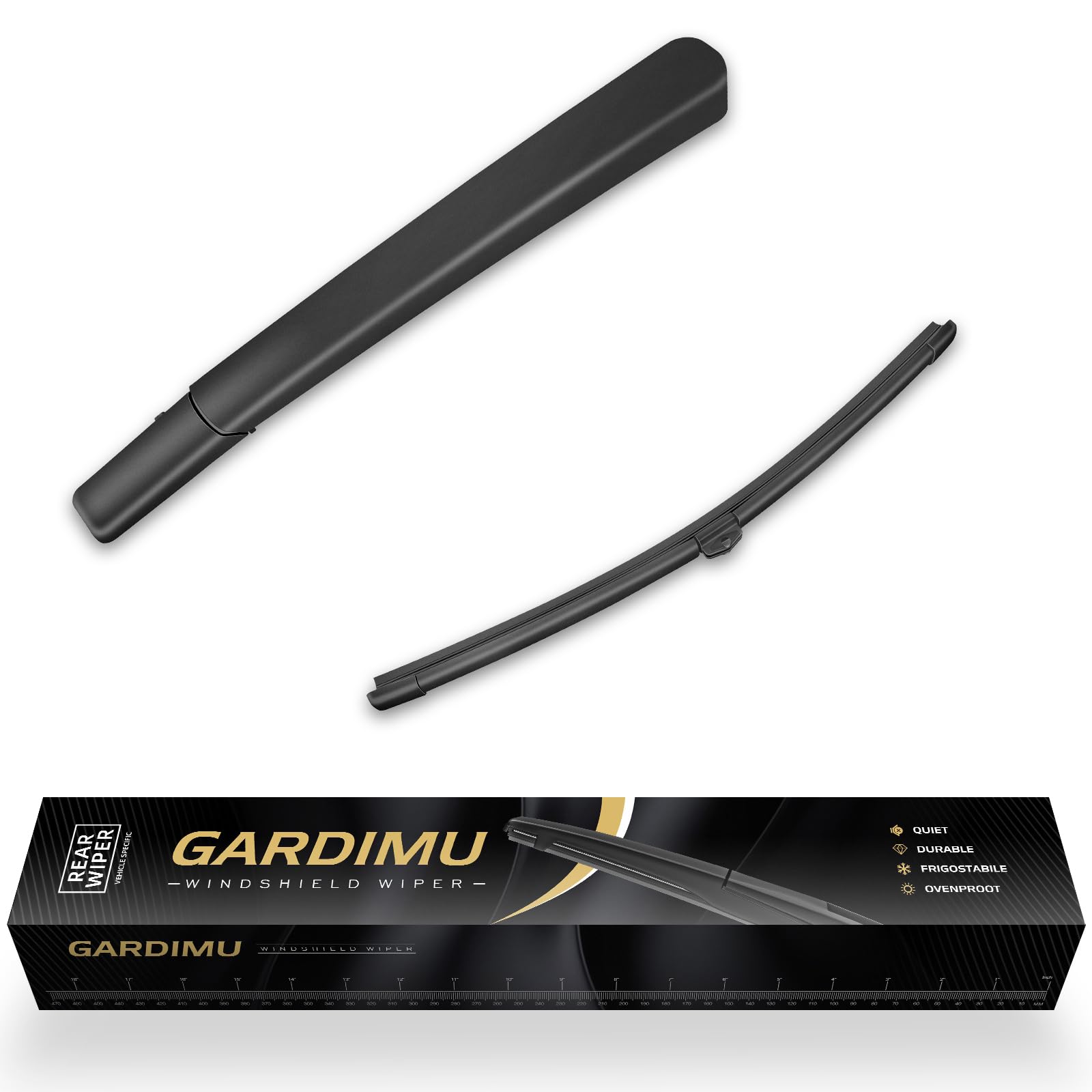 Rear Windshield Wiper Blade and Arm for BMW X1 2023-2026