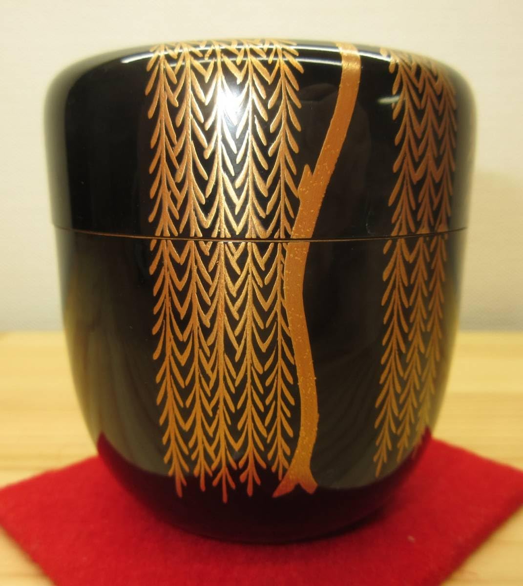 茶道具　輪島塗　塗師　大徹造　根来　薬壷　共箱　V　8755 茶道具 駒澤徹造 露笹大棗 蒔絵 共箱 : 古美術久田 - 通販 - Yahoo