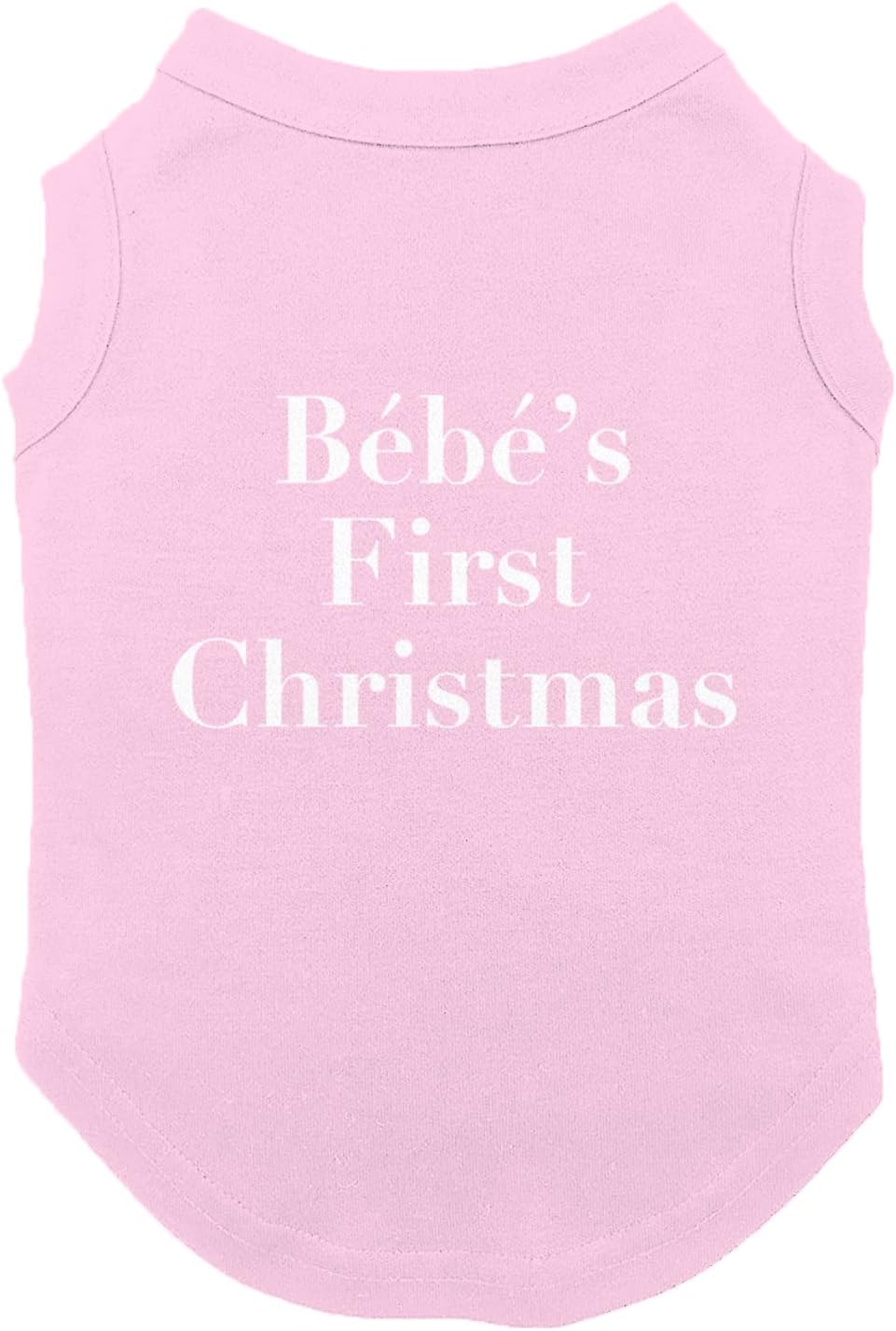 Bebe's First Christmas - Moira TV Show Parody Dog Shirt (Red, X-Large)