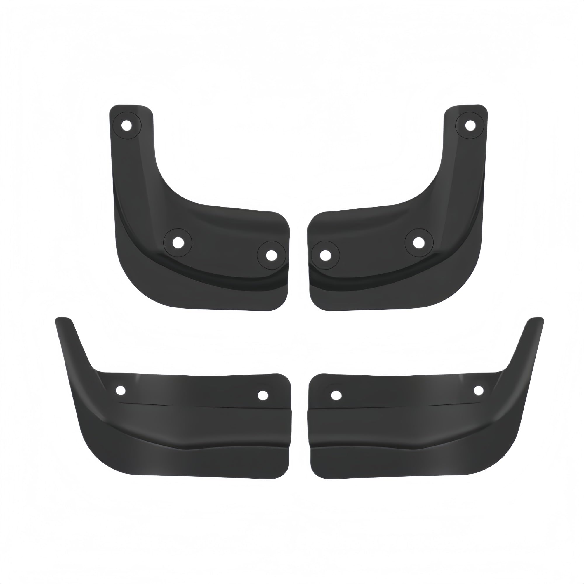 Guardabarros de coche para Tesla Model 3 Highland 2024 contra salpicaduras de barro 8