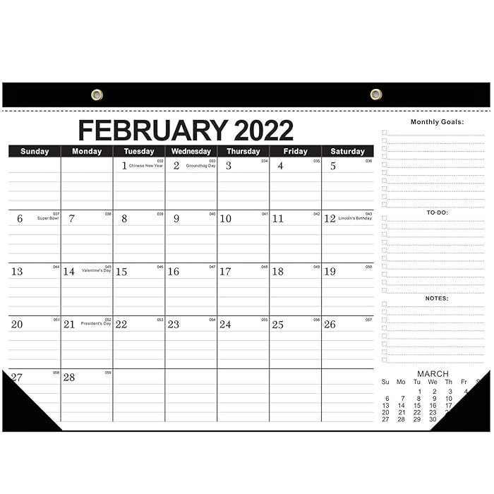 Buy 2022 2023 Desk Protection Calendar, 16 Month Office Desk Calendar
