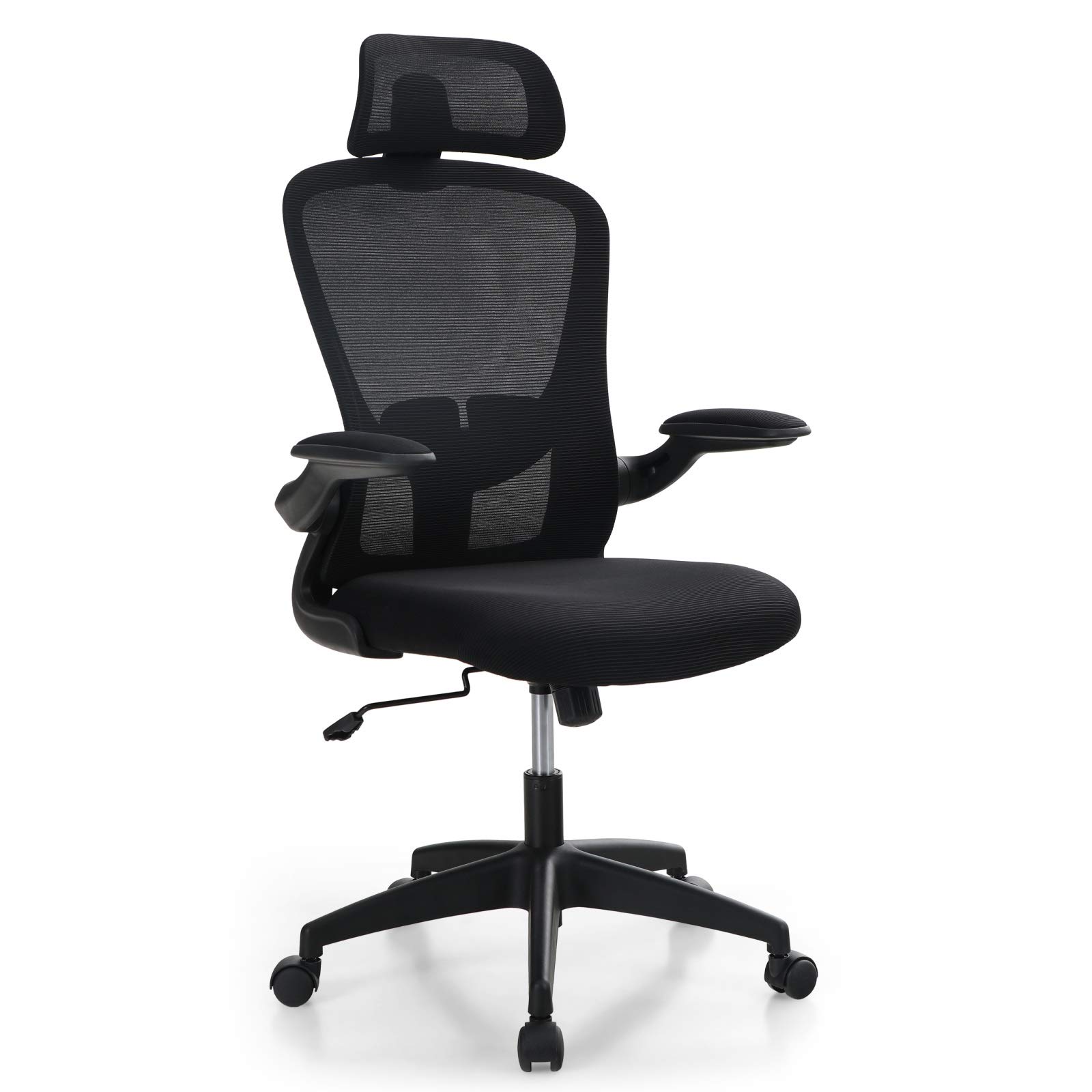 Buy ALPHA HOME Ergonomic Office Chair Mid Back Computer Desk Chair with