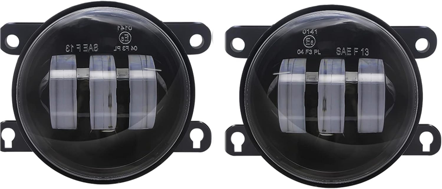 Front Fog Light Assembly for Nissan Interstar 2002 2003 2004 2005 2006 2007 2008 2009 2010,Replacement for Auto Clear Lens Front Bumper Fog Lamp Assembly,C/A pair.