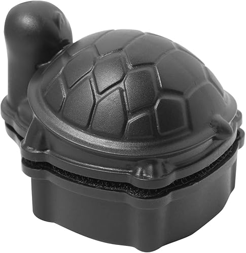 POPETPOP - Cepillo limpiador magnético de cristal con forma de tortuga, rascadores de limpieza de algas, cepillo de cristal para acuario,