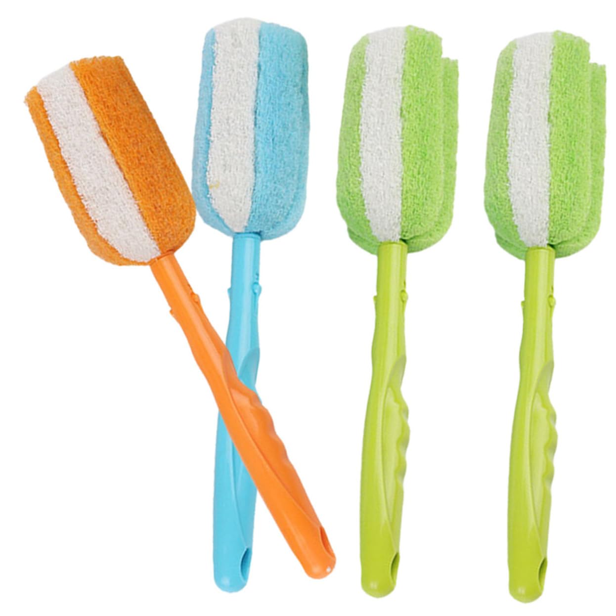 VALICLUD 3 Set Spazzole Per Bottiglie E Tazze Spazzole Multi Per Cucina Design Appeso Per Contenitori Colore Casuale 4 Pezzi*3