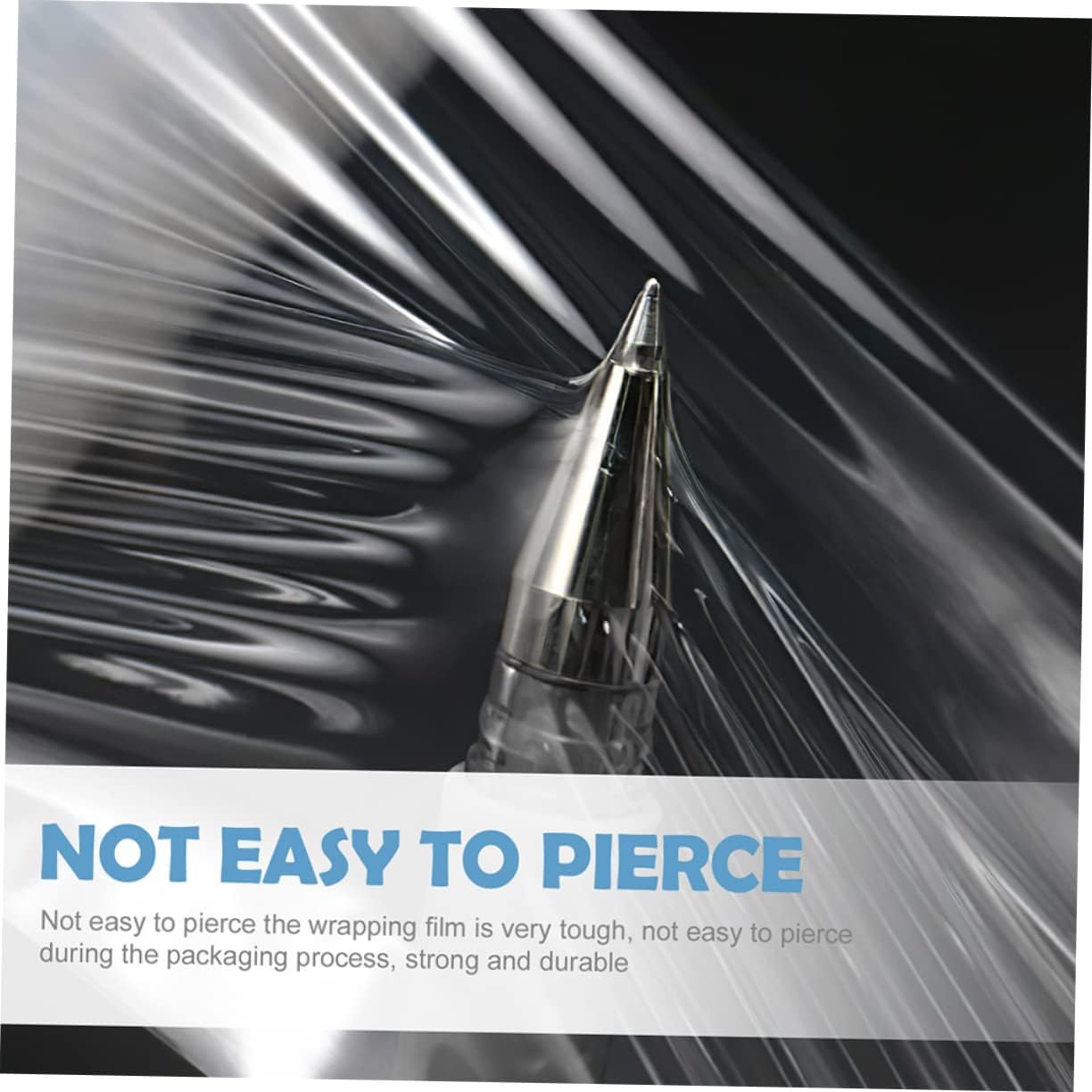 Industrial Stretch Wrap Film Handles Self-Adhesive Credit Membrane for Packing Moving