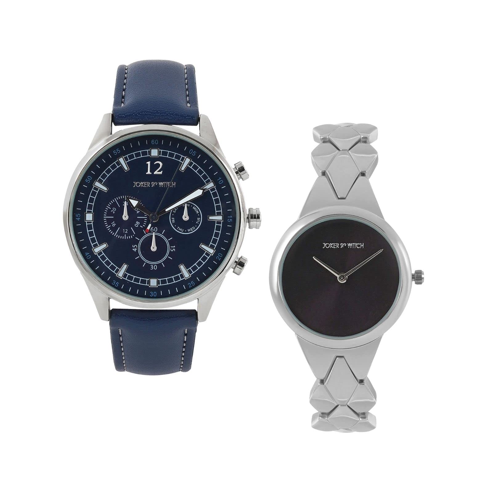 Joker & Witch Leather Nemo & Dory Couple Analogue Watches, Blue Dial, Blue Band (B0BVB5MNH2) Amazon Price History, Amazon Price Tracker