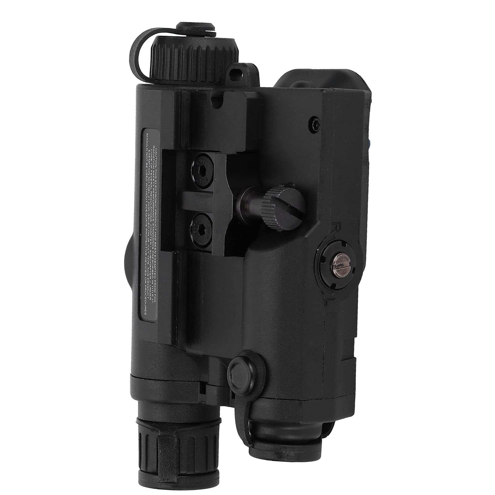 Boîtier de Batterie Airsoft, Version UHP Sans Fonction Modèle Factice Boîtier de Batterie D'arme pour Collectionneurs et Joueurs de Simulation de (Noir)