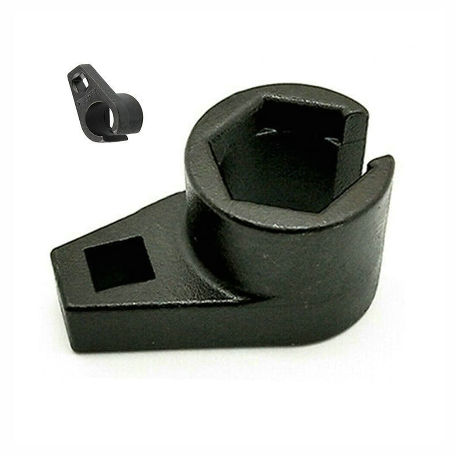 Offset Oxygen Sensor Socket, Wire Gate Accesses Sensor from Side, 3/8-Inch Drive by 7/8-Inch 22mm, Preventing Damage to Wires, Universal Cars Oxygen Sensor Offset Puller