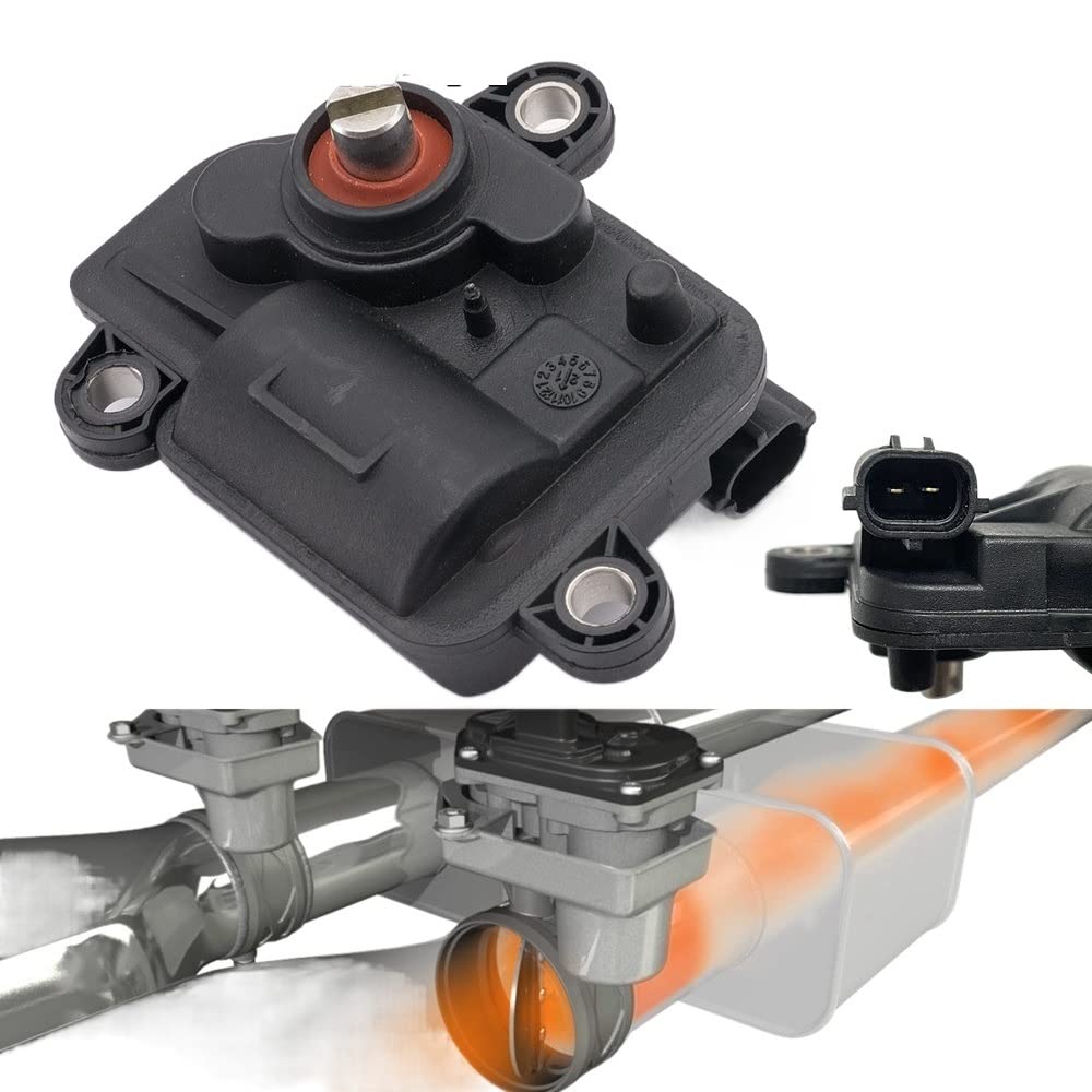 Motore attuatore valvola di scarico for 2"/2.25"/2.5"/2.75"/3" Valvola di interruzione dello scarico elettrico Solo marca Epman Sostituire EPCGQ71 (accessori per veicoli)