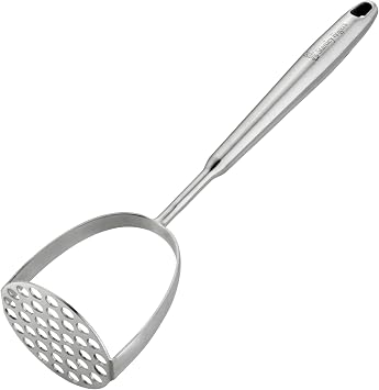Stanley Rogers Monobloc Stainless Steel Potato Masher, Satin Finish, 33x8cm