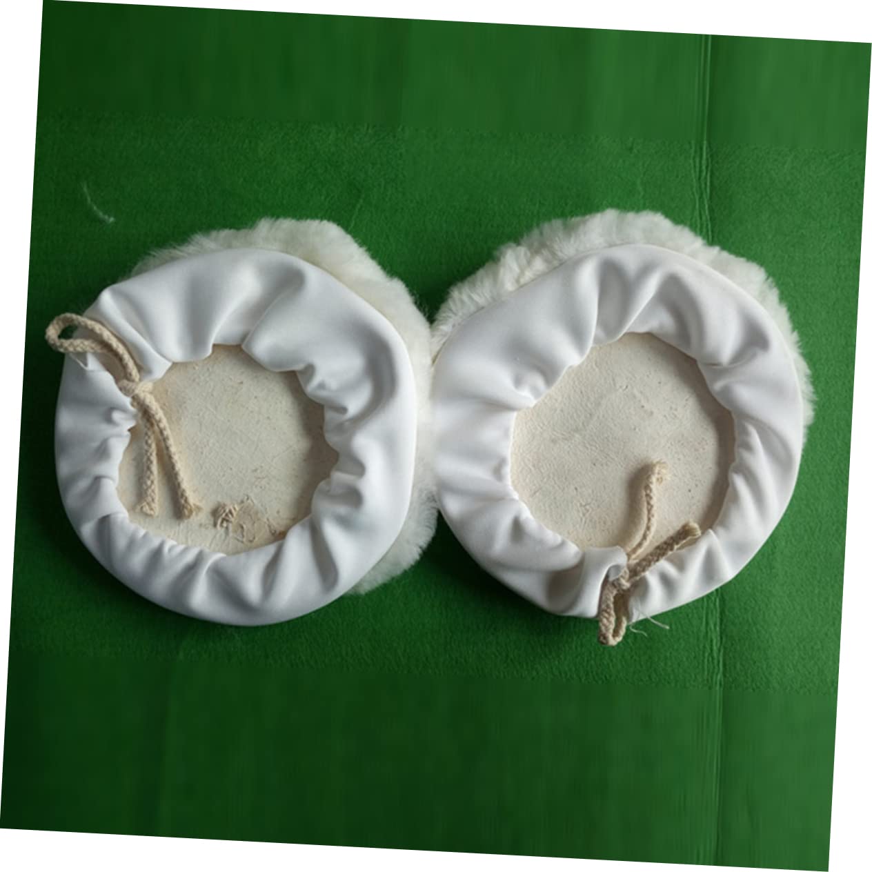 CALLARON 6piezas Almohadillas De Pulido De Lana Para Corte y Abrillantado Compatibles Lijadoras Aleatorias Estándar Superficies Brillantes Sin Daños Material Duradero y Resistente