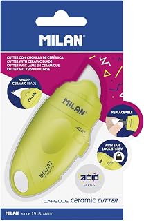 Milan Acid Series Ceramic Blade Cutter Capsule - Yellow